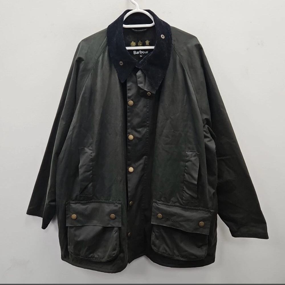 Barbour Men's Beaufort Jacket from the UK Size: XL - Color: Dark Green